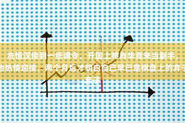 冼恒汉接到一纸调令，开国上将肖华竟来当副手，他热情迎接，两个月后才明白自己早已是棋盘上的弃子