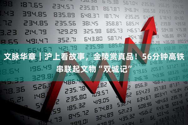 文脉华章｜沪上看故事，金陵赏真品！56分钟高铁串联起文物“双城记”